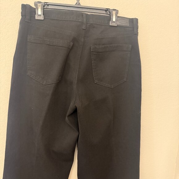 Scoop Wide Leg black/gray Jeans, size 12 - Picture 3 of 3